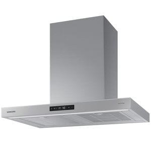 Samsung 30 in. Smart Convertible Chimney Style Range Hood with 630 CFM, 4 Fan Speeds & 1 LED Light - Gray, , hires