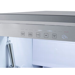 Summit 18 in. Built-In Undercounter Outdoor Commercial-Use Ice Maker with 33 lb. Ice Storage, Auto-Defrost & Digital Control - Custom Panel Ready, , hires