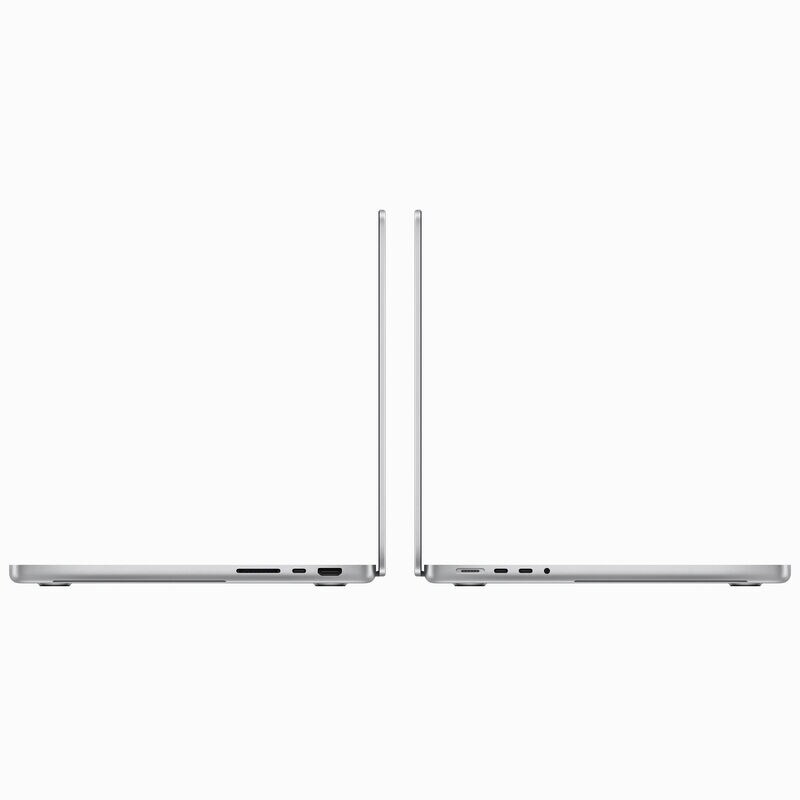 Apple MacBook Pro (2023) 14 in. Notebook with Apple Intelligence, Apple M3 Pro 12-Core CPU, 18-Core GPU, 18 GB RAM, 1 TB SSD, up to 18 Hrs. of Battery Life & Mac OS - Silver, , hires