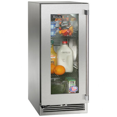Perlick Signature Series 15 in. 2.8 cu. ft. Undercounter Refrigerator - Custom Panel Ready | HP15RS-4-6