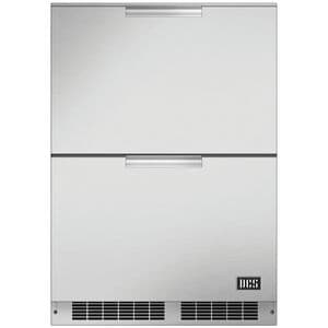 DCS 24 in. 5 cu. ft. Outdoor Double Refrigerator Drawers - Stainless Steel, , hires