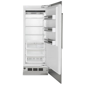Viking 7 Series 30 in. 16.1 cu. ft. Built-in Upright Freezer with Ice Maker, Adjustable Shelves & Digital Control - Custom Panel Ready, , hires