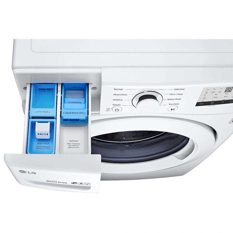 LG 27 in. 4.5 cu. ft. Stackable Front Load Washer White P.C