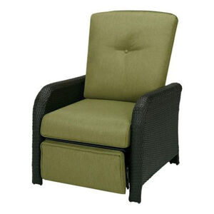 Hanover Strathmere Patio Furniture Reclining Lounge Chair - Green