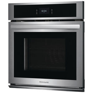 Frigidaire 27 in. 3.8 cu. ft. Electric Single Wall Oven with Standard Convection - Stainless Steel, Stainless Steel, hires