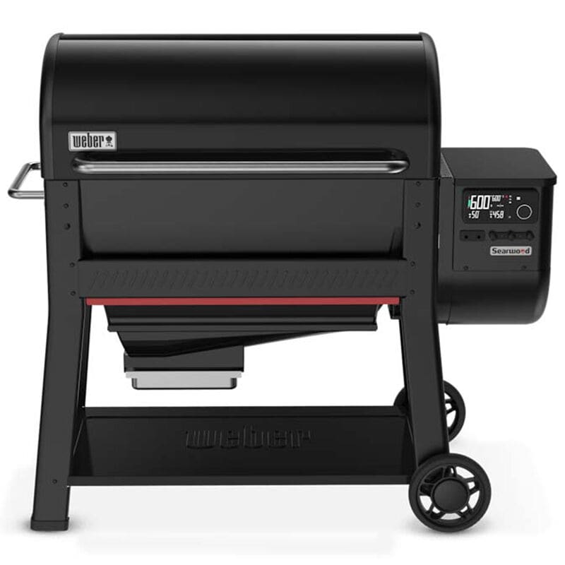 Weber Searwood XL 600 Wood Pellets Grill - Black, , hires