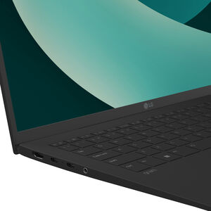LG Gram 16 in. Touch Screen Notebook with Copilot+PC, AMD Ryzen AI 7 350, 2 GHz, 8-Core CPU, AMD Radeon GPU, 16 GB RAM, 1 TB SSD, up to 22 Hrs. of Battery Life & Windows 11 Home - Black, , hires