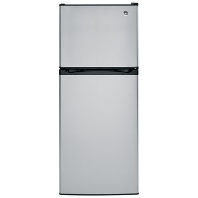 GE 24 in. 11.6 cu. ft. Top Freezer Refrigerator - Stainless Steel | GPE12FSKSB