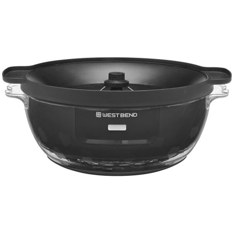 Westbend 6 qt. Stir Crazy Popcorn Maker - Black, , hires