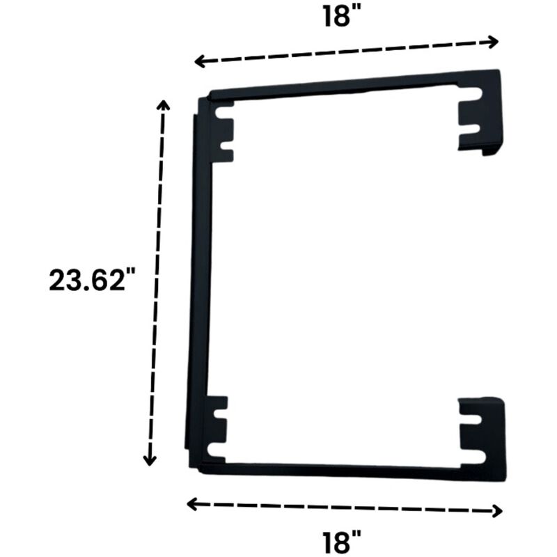 Equator Front Stacking Kit for Stacking Dryer on Washer - Compatible with Equator's EW 835 washer and the ED 870, ED 880 Dryers, , hires