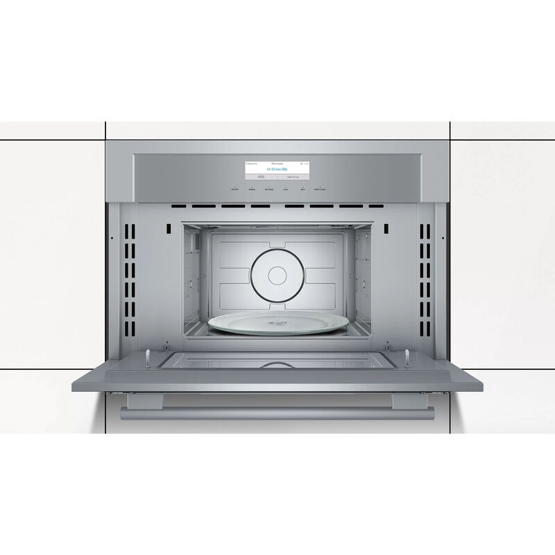 Thermador Masterpiece Series 30 in. 1.6 cu.ft Built-In Microwave with 10 Power Levels & Sensor Cooking Controls - Stainless Steel, , hires