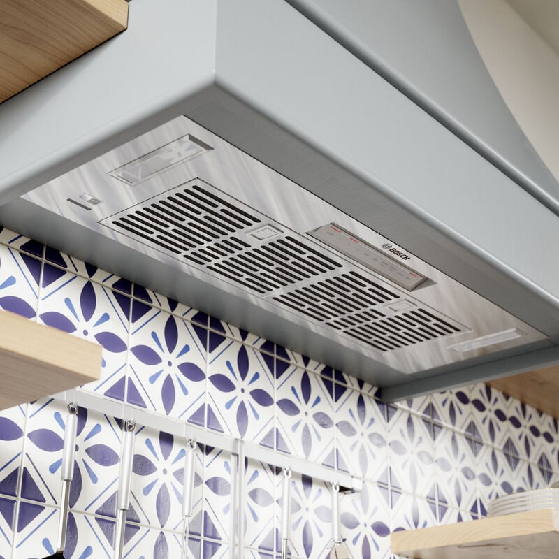 Bosch 300 Series 36 in. Smart Convertible Standard Style Range Hood with 300 CFM, 4 Fan Speeds & 2 LED Lights - Stainless Steel, , hires