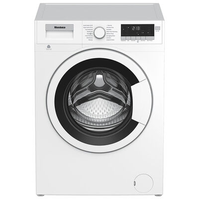 Blomberg 24 in. 2.3 cu. ft. Stackable Front Load Washer with Sanitize & Steam Wash Cycle - White | WM98220SX