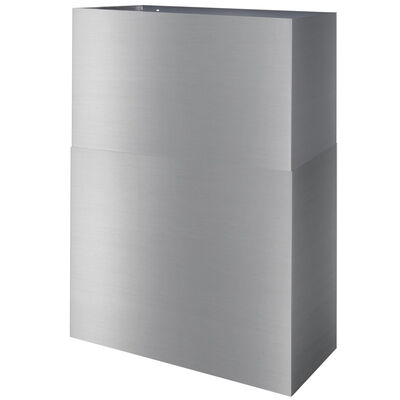 XO Duct Cover Extension for XOVV2 up to 12' Ceiling Fits - Stainless Steel | XOEDC12V2