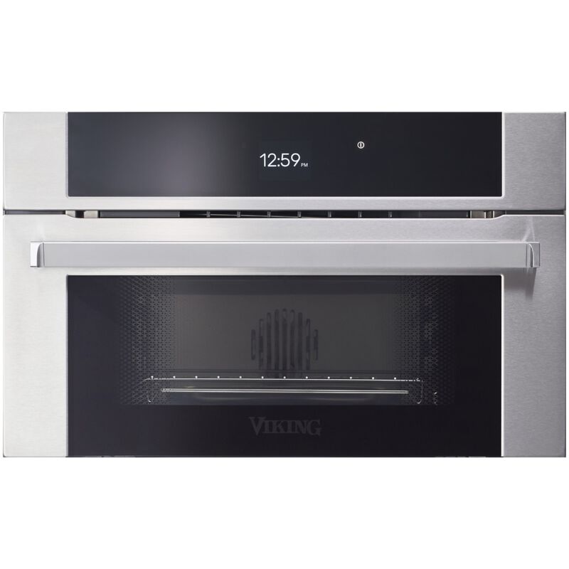 Viking 30 in. Speed Electric Single Wall Oven with True European Convection - Stainless Steel, , hires