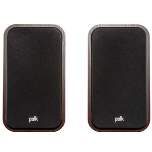 Polk Signature Elite ES20 High-Quality Bookshelf Speakers (Pair) - Brown, Brown, hires