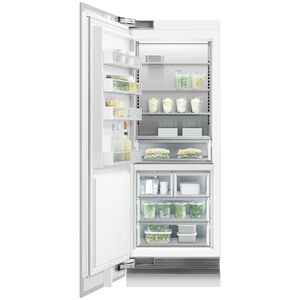 Fisher & Paykel Series 11 30 in. 15.6 cu. ft. Built-In Upright Freezer with Ice Maker, Adjustable Shelves & Digital Control - Custom Panel Ready, , hires