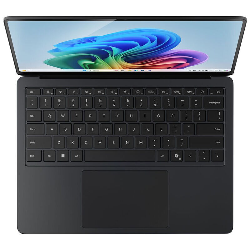 Microsoft Surface 15 in. Touchscreen Notebook with Copilot+PC, Snapdragon X Elite CPU, Qualcomm Adreno GPU, 16 GB RAM, 1 TB SSD, up to 22 Hrs. of Battery Life & Windows 11 Home - Black, , hires