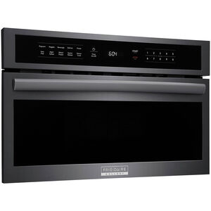 Frigidaire Gallery 30 in. 1.6 cu. ft. 950W Built-In Microwave with Sensor Cooking - Black Stainless, Black Stainless, hires