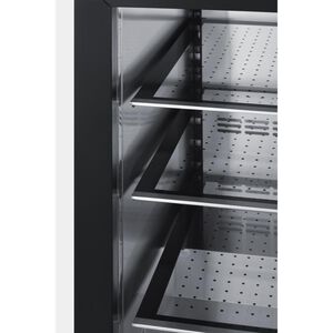 Summit 24 in. Built-In/Freestanding 3.5 cu. ft. Compact Beverage Center with Adjustable Shelves & Digital Control - Stainless Steel, , hires