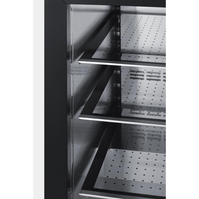 Summit 24 in. Built-In/Freestanding 3.5 cu. ft. Compact Beverage Center with Adjustable Shelves & Digital Control - Stainless Steel, , hires