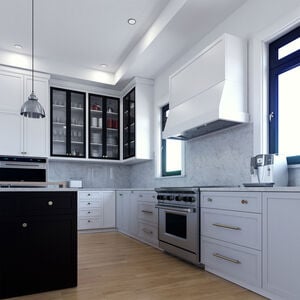 XO 34" Range Hood Insert - Stainless Steel, , hires