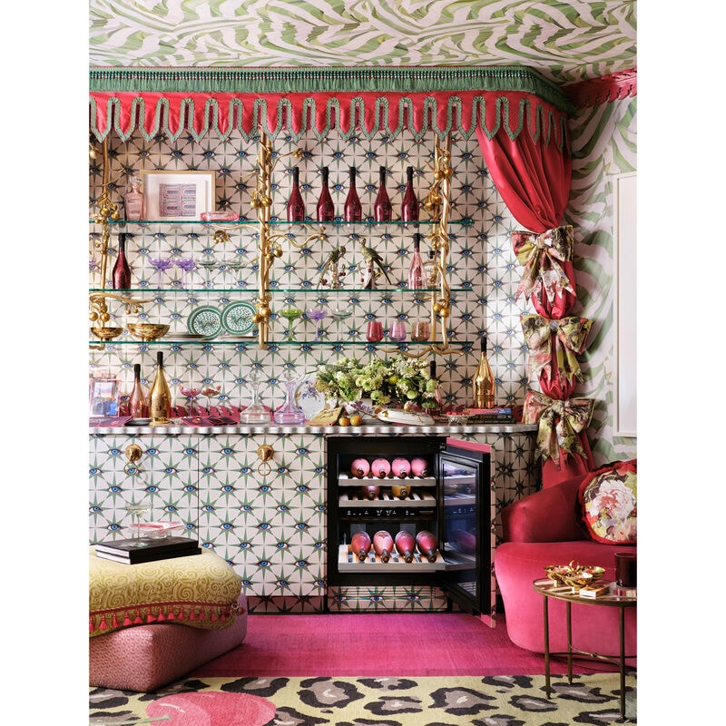 Signature Kitchen Suite 24 in. Undercounter Smart Wine Cooler with Metal & Wood Racks, Dual Temperature Zones & 41 Bottle Capacity - Custom Panel Ready, , hires