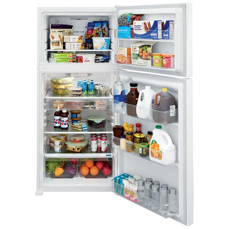 Frigidaire 30 in. 20 cu. ft. Garage Ready Top Freezer Refrigerator - White, White, hires