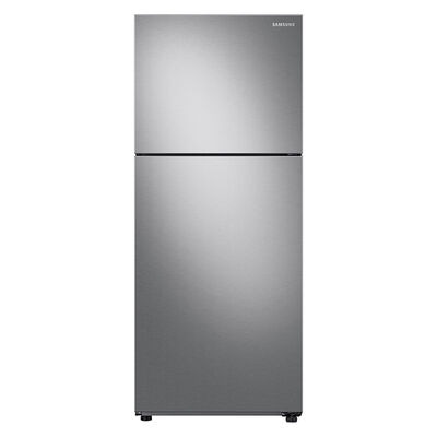 Samsung 28 in. 15.6 cu. ft. Smart Top Freezer Refrigerator - Stainless Steel | RT16A6195SR
