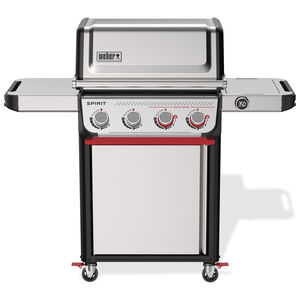 Weber Spirit SP-425 4-Burner Liquid Propane Gas Grill with Sear Burner - Stainless Steel, , hires