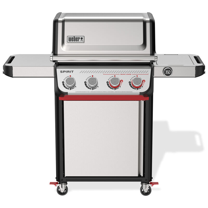 Weber Spirit SP-425 4-Burner Liquid Propane Gas Grill with Sear Burner - Stainless Steel, , hires