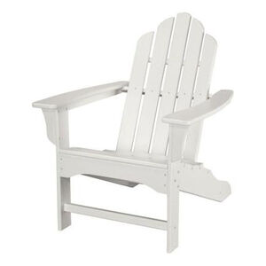 Hanover All Weather Adirondack Chair - White, , hires