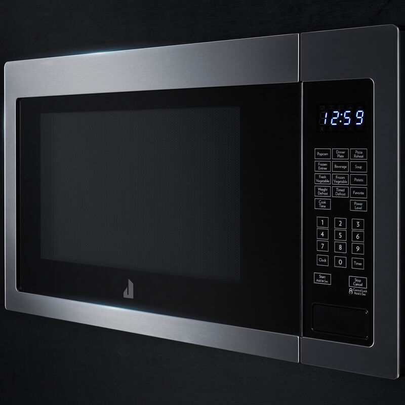 JennAir 22 in. 1.6 cu. ft. 1200W Countertop Microwave with Sensor Cooking - Stainless Steel, Stainless Steel, hires