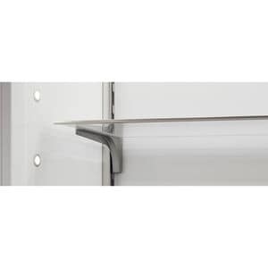 Bertazzoni 36 in. Built-In 19.6 cu. ft. Counter Depth Bottom Freezer Refrigerator with Ice Maker Right-Hand Door Swing - Stainless Steel, Stainless Steel, hires