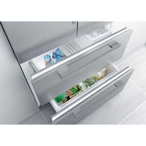 Miele 30 in. 14.1 cu. ft. Built-In Counter Depth Bottom Freezer Refrigerator with Ice Maker - Custom Panel Ready, , hires