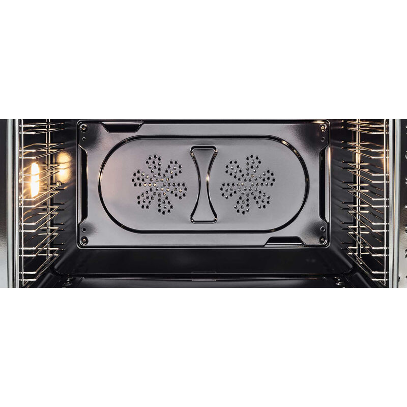 Bertazzoni Professional Series 30 in. 4.7 cu. ft. Air fry Convection Oven Freestanding Natural Gas Dual Fuel Range with 5 Sealed Burners - Stainless Steel, , hires
