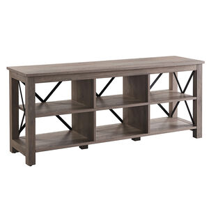 Hudson & Canal Sawyer 58" TV Stand - Gray Oak, , hires