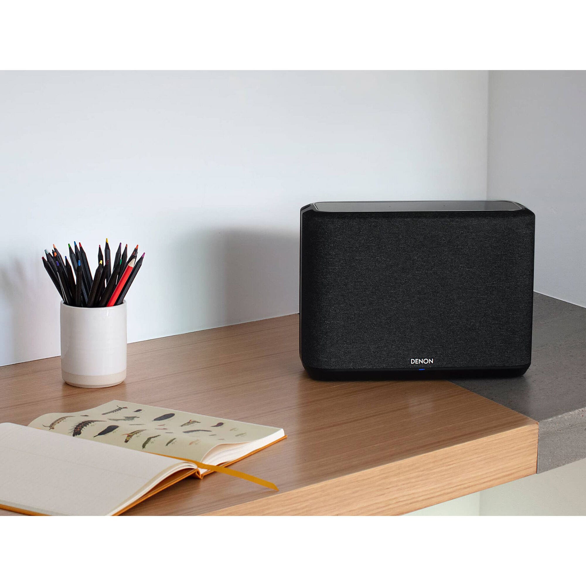 Denon Home 250 Mid-Size Smart Speaker with Built-In HEOS - Black