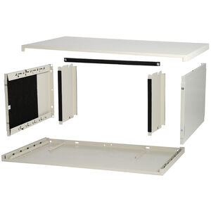 GE 42 in. Quick Snap Wall Sleeve for Air Conditioners - Stainless Steel, , hires