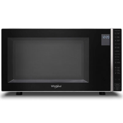 Whirlpool 21 in. 1.1 cu. ft. Countertop Microwave with 10 Power Levels - Silver | WMC30311LD