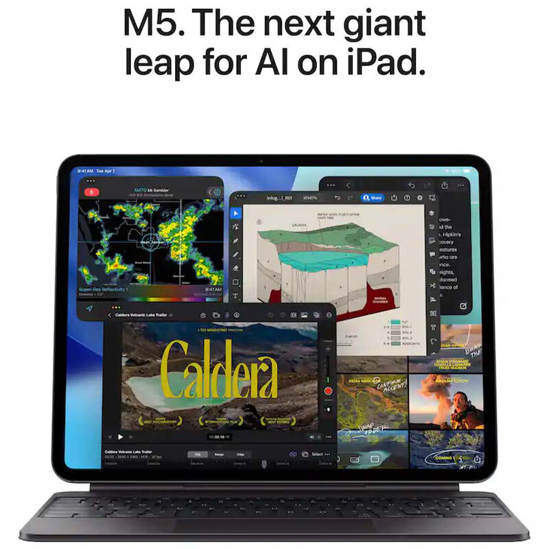 Apple 13 in. iPad Pro (2025 Release) with Wifi + 5G LTE, M5 Chip
