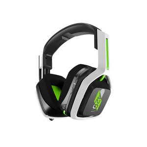 Astro Gaming A20 Wireless Stereo Gaming Headset Gen 2 for Xbox Series X|S, Xbox One, PC and Mac - White/Green, , hires