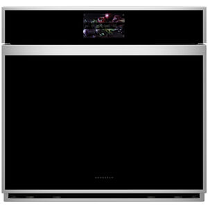 Monogram Minimalist Series 30 in. 5 cu. ft. Smart Electric Single Wall Oven with True European Convection - Stainless Steel, , hires