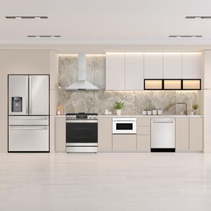 Sharp 24 in. 1.2 cu. ft. 950W Smart Drawer Microwave with Sensor Cooking - White, , hires