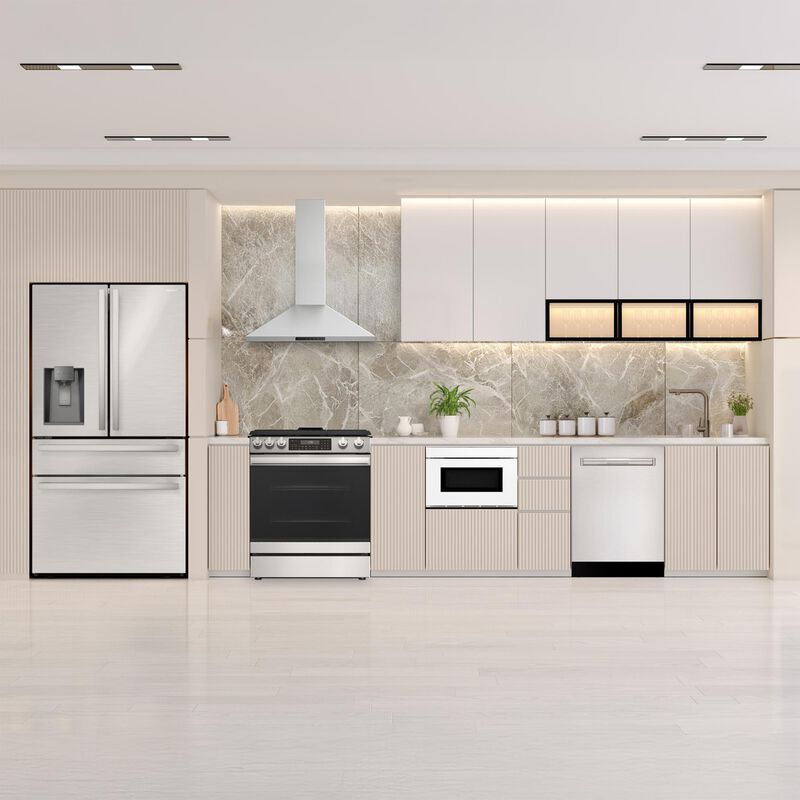 Sharp 24 in. 1.2 cu. ft. 950W Smart Drawer Microwave with Sensor Cooking - White, , hires