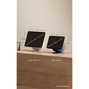 Amazon Echo Show 11, Vibrant Full-HD 11" display with more viewing area and spatial audio, designed for Alexa+ (Glacier White), , hires