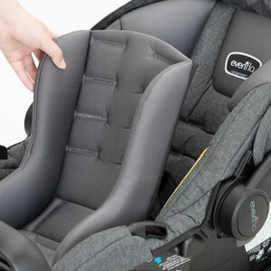 Evenflo Pivot Xpand Modular Travel System with LiteMax Infant Car Seat - Sabino Gray, , hires