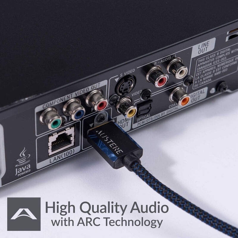 Austere V Series Premium Certified 4K HDR HDMI Cable with ARC - 1.5m, , hires