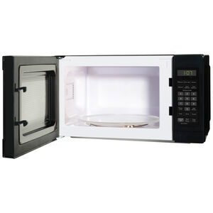 GE Spacemaker 17 in. 0.7 cu. ft. 700W Countertop Microwave - Black, Black, hires