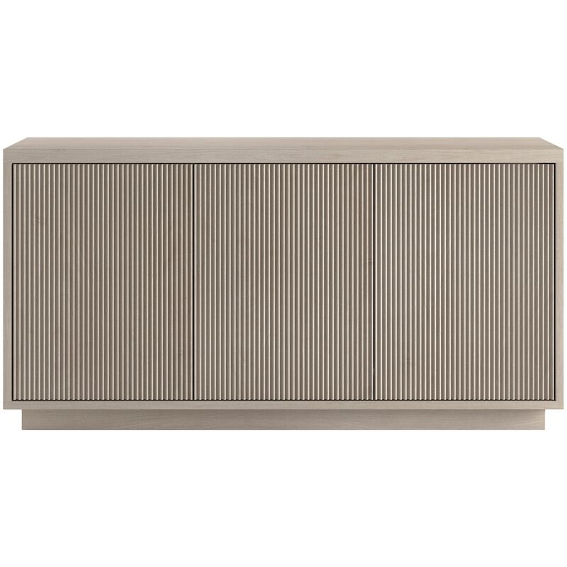 Preston & Cole Waverly 47.5" Wide TV Stand for TVs up to 55" - Alder White, , hires